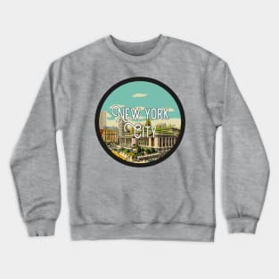 NYC Vintage Decal Crewneck Sweatshirt